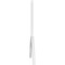 Ekena Millwork Archdale Architectural Grade PVC Gable Bracket, 84"W x 52 1/2"H x 2"D x 4"F, 15/12 Pitch GBP084X53X0204ARC00 - alternate 4